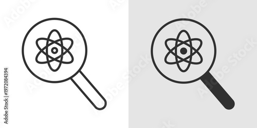 Biotech Icon representing biotechnology, scientific innovation, and the use of biological systems and organisms to develop medical, agricultural, and technological advancements.