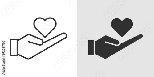 Heart Care Icon representing cardiovascular health, medical support, and lifestyle practices aimed at maintaining a healthy heart and preventing heart-related diseases.
