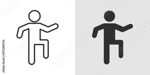 HIIT Workout Icon representing high-intensity interval training, a form of exercise that alternates short bursts of intense activity with periods of rest or low-intensity movement to improve fitness.