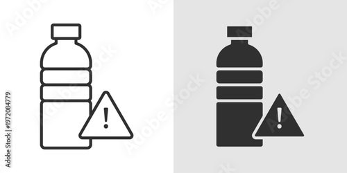 Hydration Reminder Icon representing alerts or prompts to drink water regularly, promoting proper hydration, health, and overall well-being.