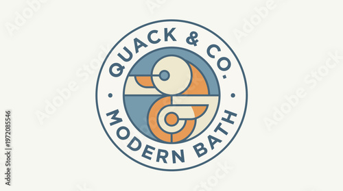 Quack and Co modern bath.