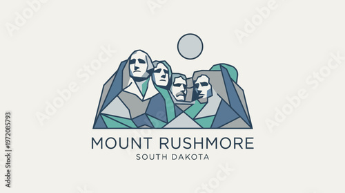Mount Rushmore South Dakota Monument.