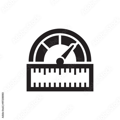 Mouse icon in dotted circle. Suitable for web design, tech related content, digital marketing, software development projects, desktop applications, online platforms