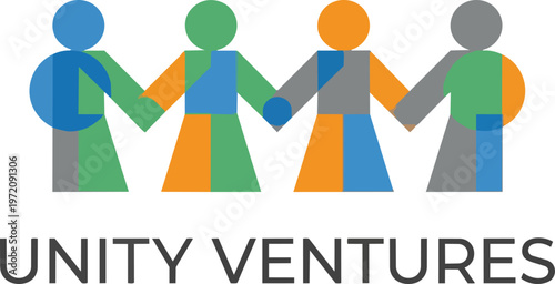 Community Ventures Logo Illustration.
