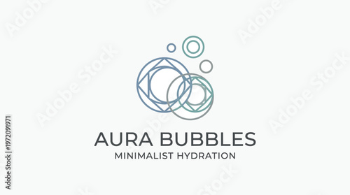 Minimalist Hydration Logo Design.