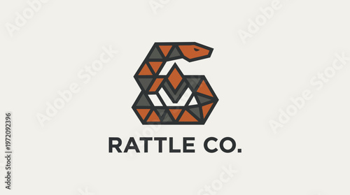 Rattle Co Logo Design.