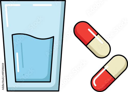 Design Pain Relief Illustration Flat Icon