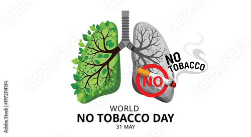 Healthy versus damaged lungs a visual representation of tobacco s impact