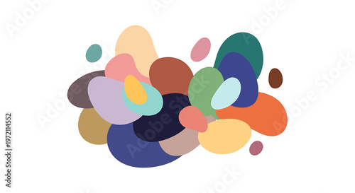 Colorful abstract shapes and forms 14.