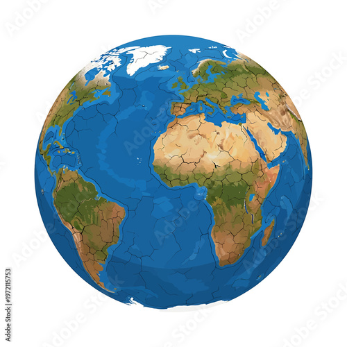 Globe Earth Planet World Map 14.