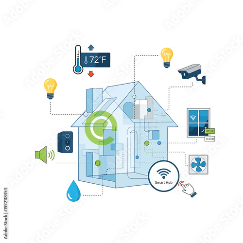 Smart Home Automation System Control 28.