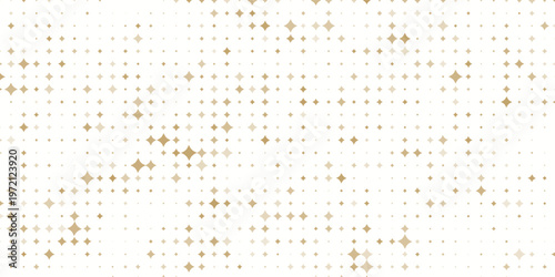 Gold falling down confetti background. Repeated golden dotted glitter pattern. Yellow, orange and golden dots wallpaper.vector eps10