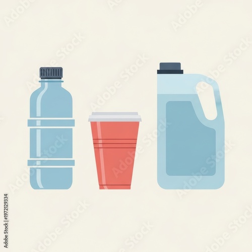 Minimal Water Container Set