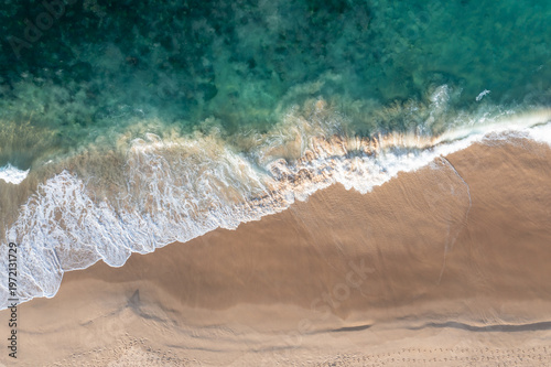 Nobbys Beach - Newcastle NSW Australia - Top Down