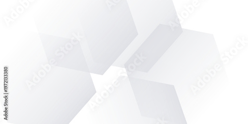 white hexagon abstract background vector. Modern geometric shapes an d gold line art wallpaper design for website, prints, cover, backdrop, Wall art and wall decoration.