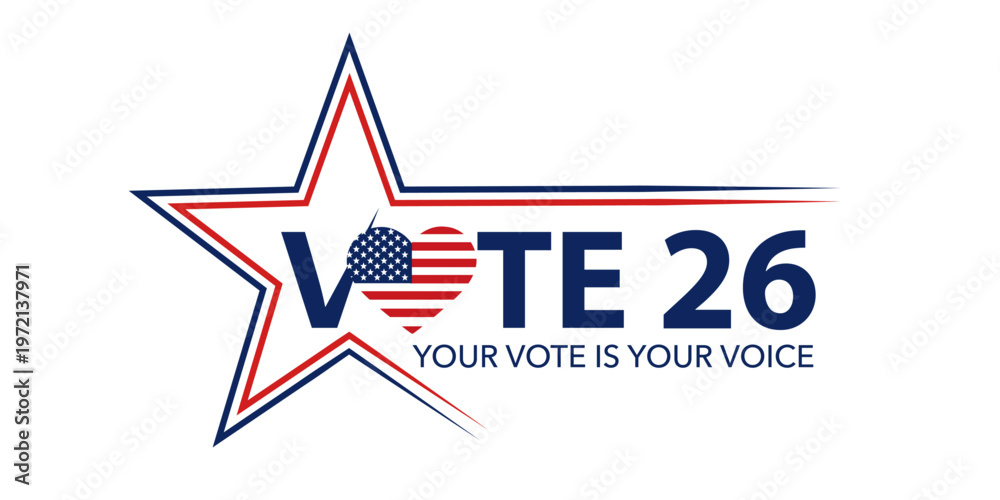Fototapeta premium Election Vote 2026