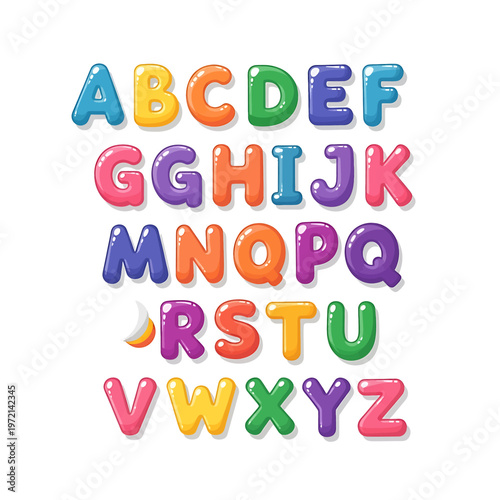Colorful Alphabet Letters in Plasticine 1.