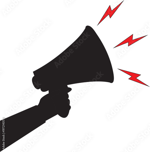 loud speaker illustration vector file 