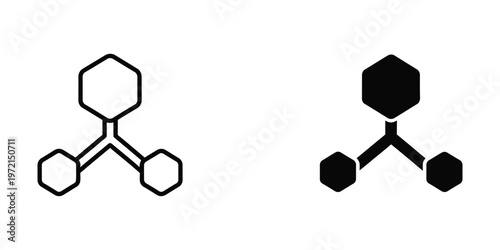 Structural representation of a tricyclic chemical compound with cycloalkane rings