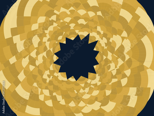 Gatsby Style Decorative Arch Seamless Vintage Design Wallpaper