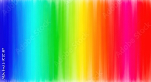 Abstract rainbow spectrum background with vertical vibrant colorful stripes of light.