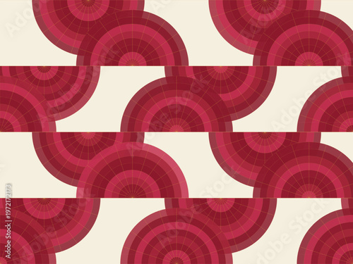 Gatsby Style Decorative Arch Seamless Vintage Design Wallpaper