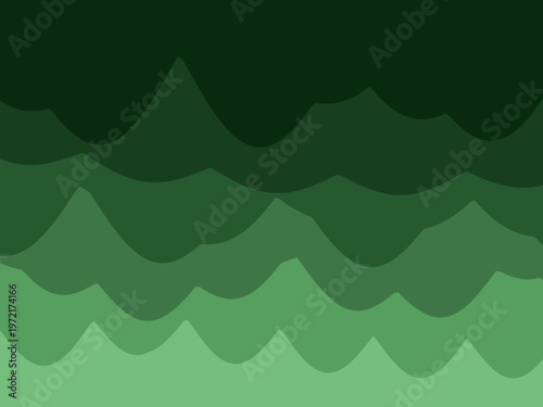 Modern Paper Cut Depth Effect Abstract Layered Vector Design