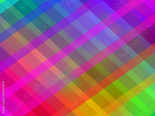 Rainbow Chrome Hologram Shimmer Modern Aesthetic Backdrop