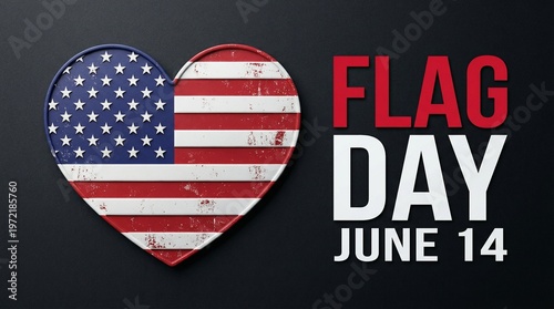 Heartfelt Patriotism: Flag Day USA Celebration, June 14