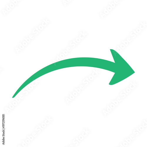 green curved arrow right direction swoosh icon png isolated Free Download green curved arrow right direction swoosh icon png isolated - GFXLoad