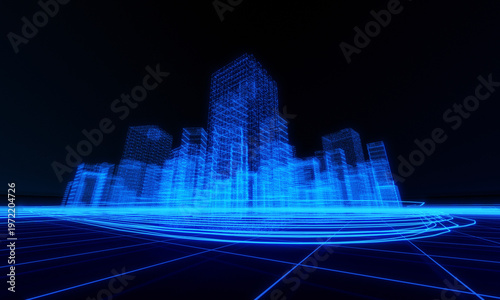 Urban network data transmission, urban network broadband