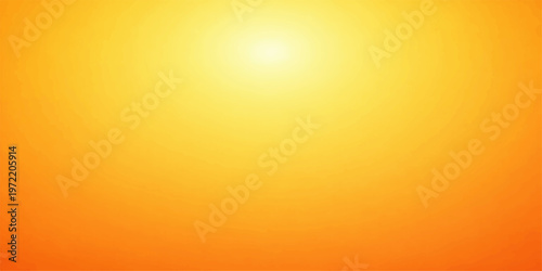 Abstract orange background with bright light waves and smooth flowing design illustration