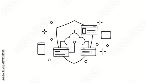 Secure Cloud Computing - Shielding Data with Digital Protection.
