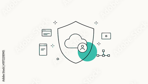 Secure Cloud Computing - Shielding Data with User Authentication.