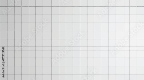 White tiled wall background