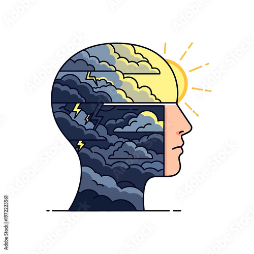 Mixed Emotions in Human Mind.