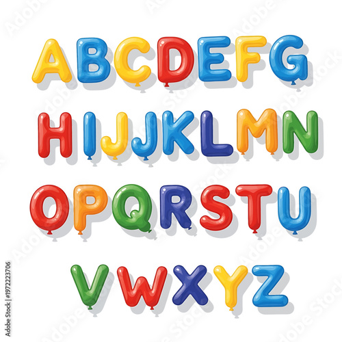 Colorful plastic alphabet letters toy 4.