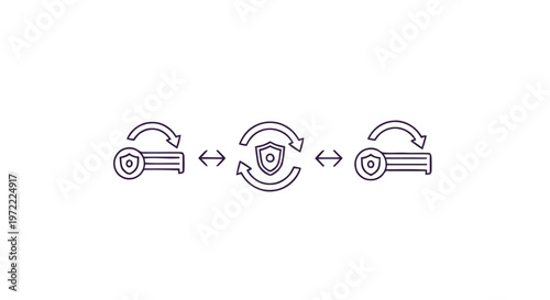 Secure Data Exchange and Encryption Keys in Digital Communication.