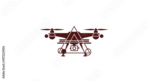 Modern Drone Technology - Aerial Photography and Videography Device.