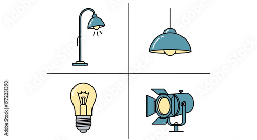 Light Bulb Lamp Studio Lights Spotlight.