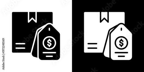 Product Icon Set Vector Collection Isolated In Black And White