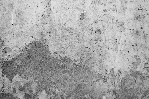 The texture of the old concrete hair cladding that was used as the design and text background.	