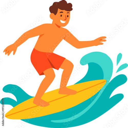 surfer with surfboard
