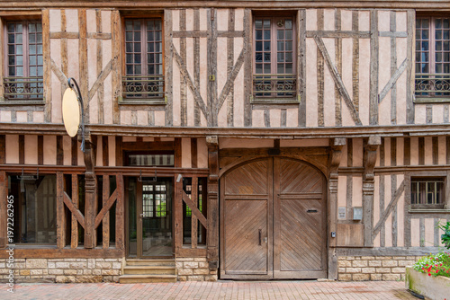 Wallpaper Mural House facade in Troyes Torontodigital.ca