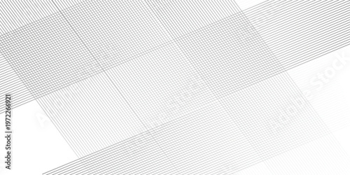 Diagonal lines gray on white background, stripes grid, mesh pattern with dashes
