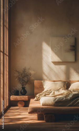 interior of a bedroom