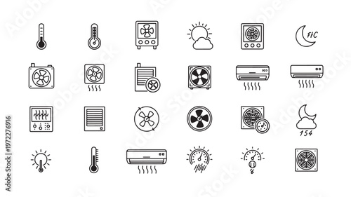 Collection of vintage analog meter faces and instrument panels in black and white