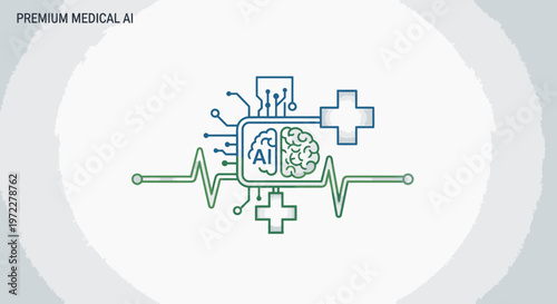 Medical artificial intelligence healthcare technology and innovations concept