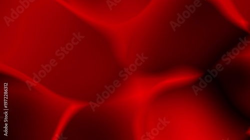 Deep Garnet Ruby Red Fluid Rhythmic Silk Pulsing Blood Crimson Shadow Aesthetic Motion