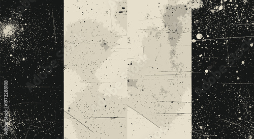 Abstract textured background with vertical bands of light and dark